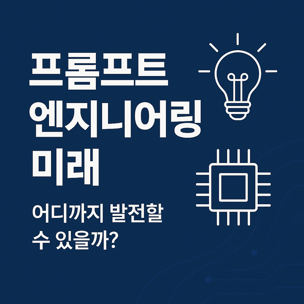 프롬프트 엔지니어링의 미래, 어디까지 발전할 수 있을까?