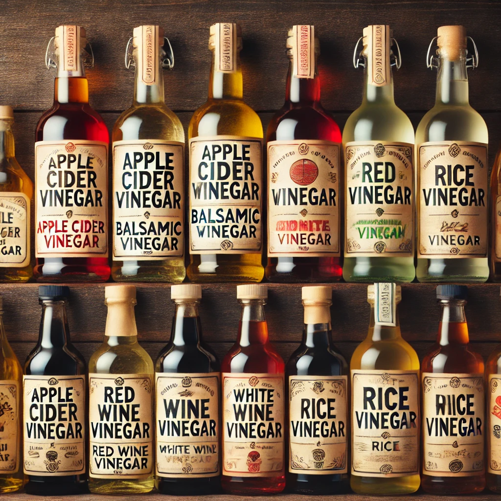 2. 다양한 종류의 식초