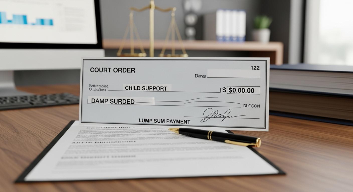 양육비 일시불 지급