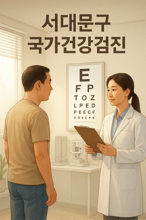 서대문구 국가건강검진 이미지