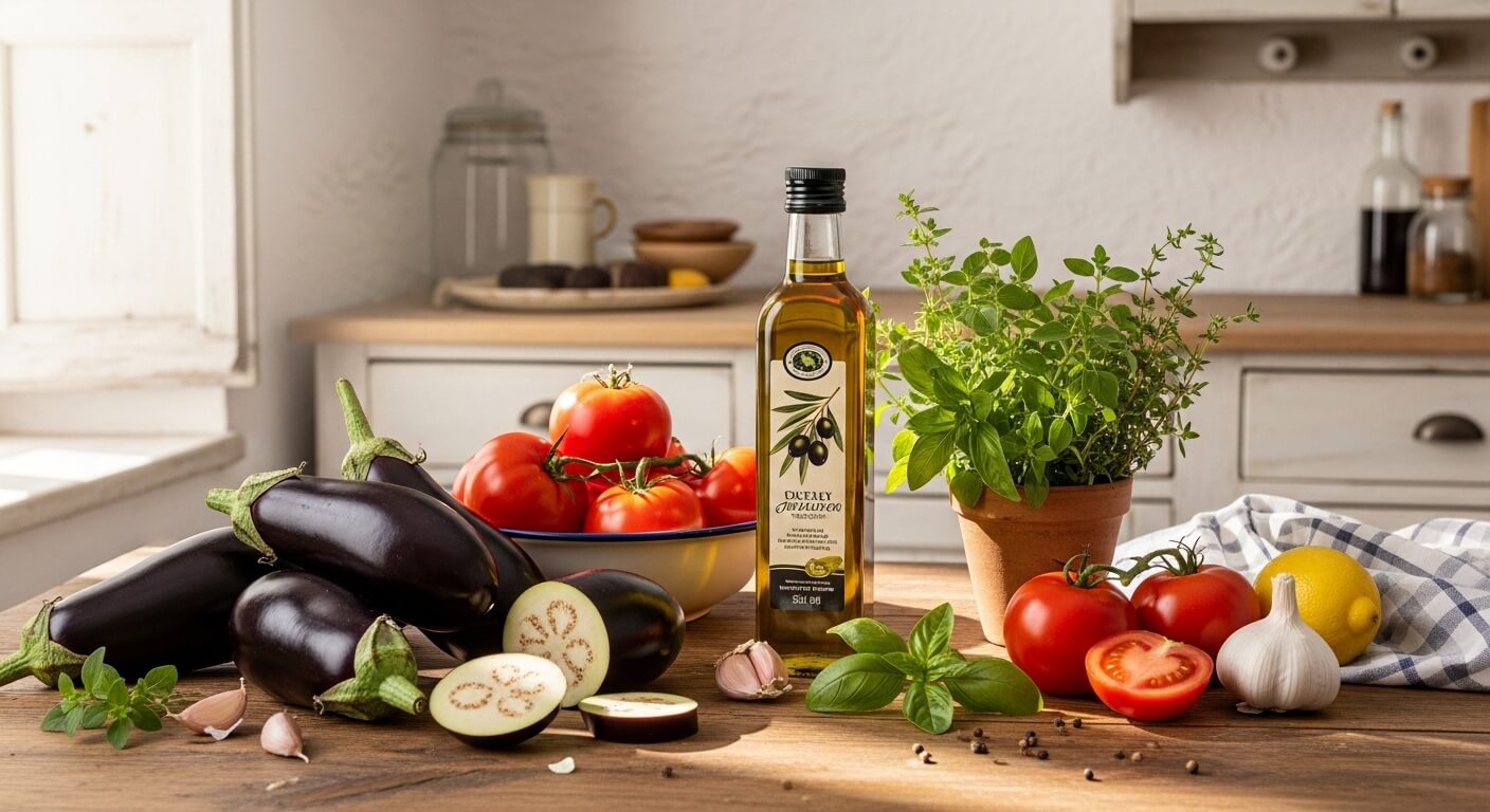 지중해 가지 문화 (이탈리아가지, 그리스, 요리)