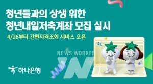 하나은행 청년내일저축계좌 조건&middot;금리&middot;신청방법