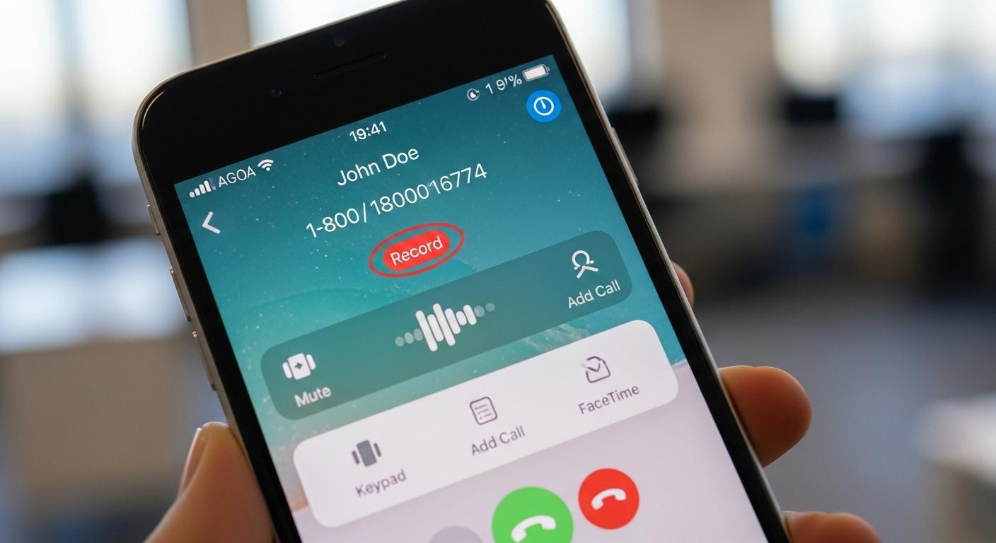 아이폰 통화녹음 소리 상대방