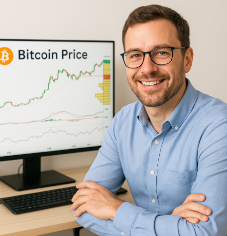 비트코인 분석 챠트와 분석가