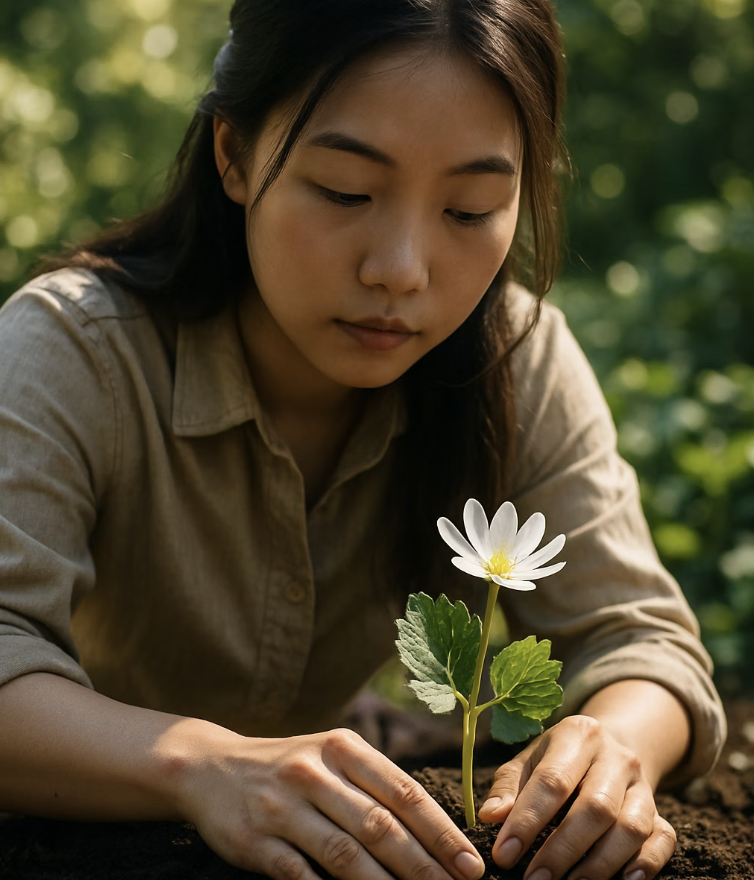 성공적인 첫걸음&amp;#44; 옮겨 심기