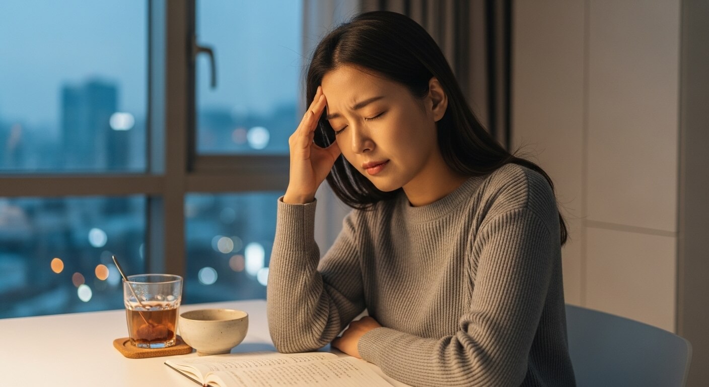 왼쪽 머리 두통