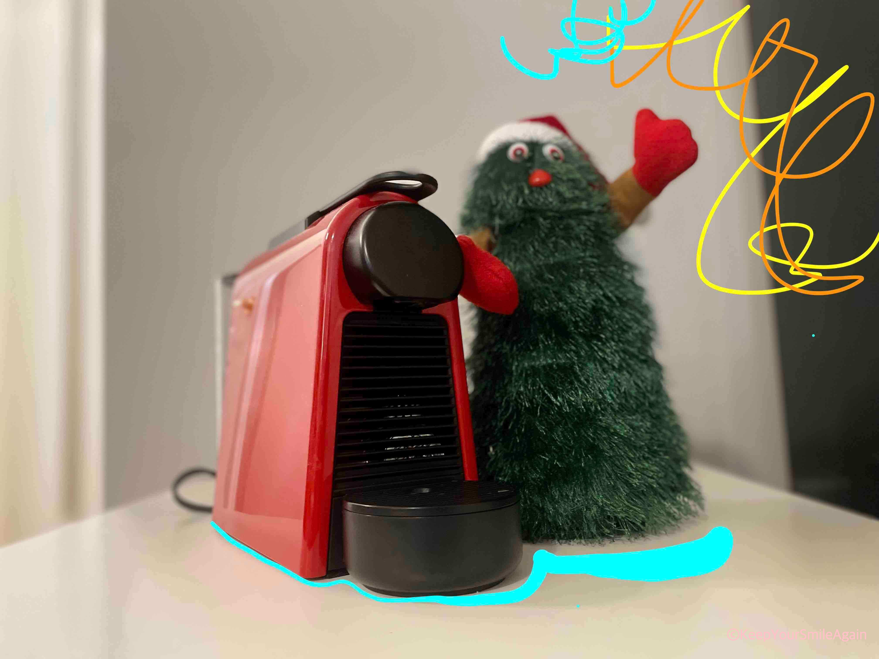 네스프레소 커피 머신, 에센자 미니 D20 레드