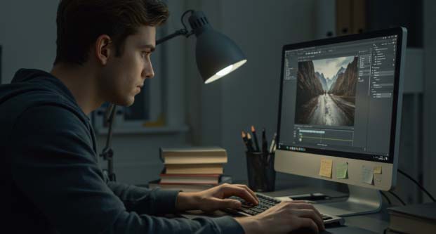 포토샵 모자이크 말고 다른 방법은 없을까?