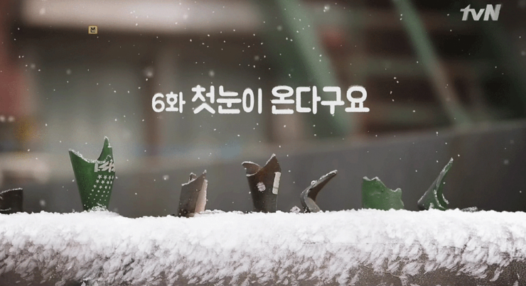 응답하라 1988 제 6화, "첫눈이 온다구요" 타이틀 사진