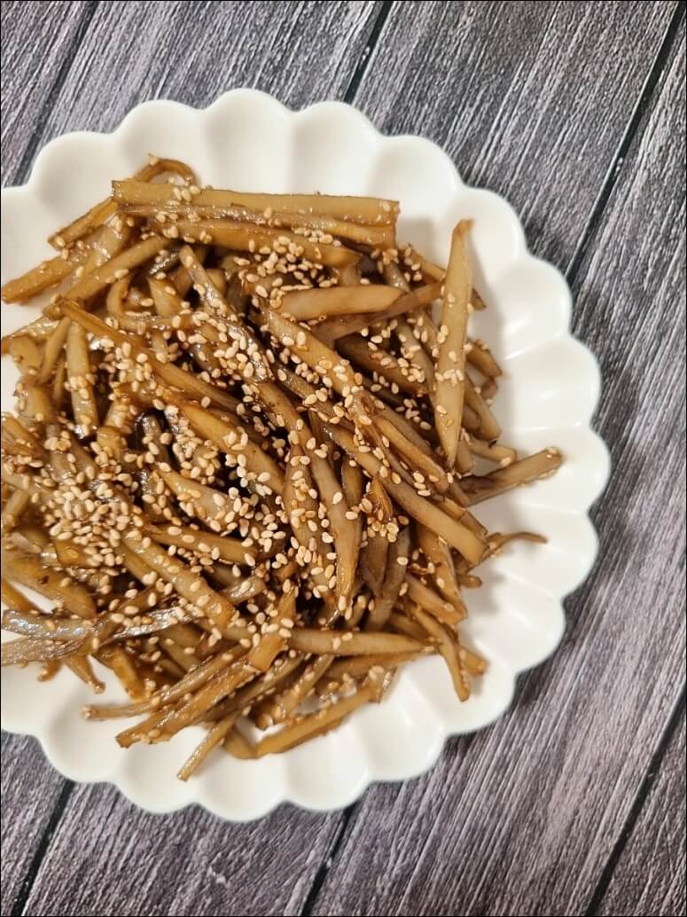 우엉조림 만드는 법