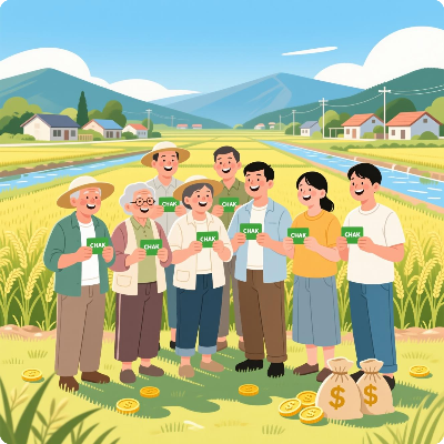 남해군 농어촌 기본소득 착카드 이미지