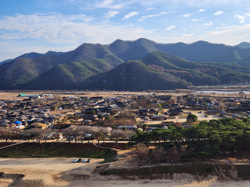 부용대_풍경