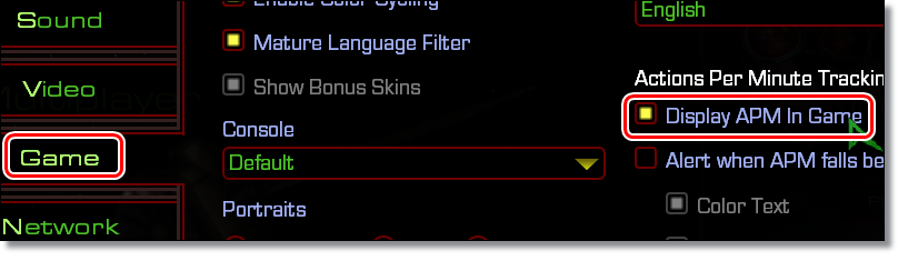 스타크래프트-APM-표시-방법