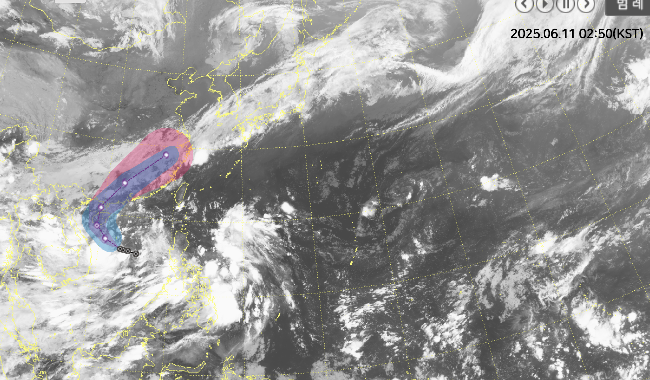 2025 태풍 우딥 경로 분석과 한반도 영향 (+대비 방법 총정리)