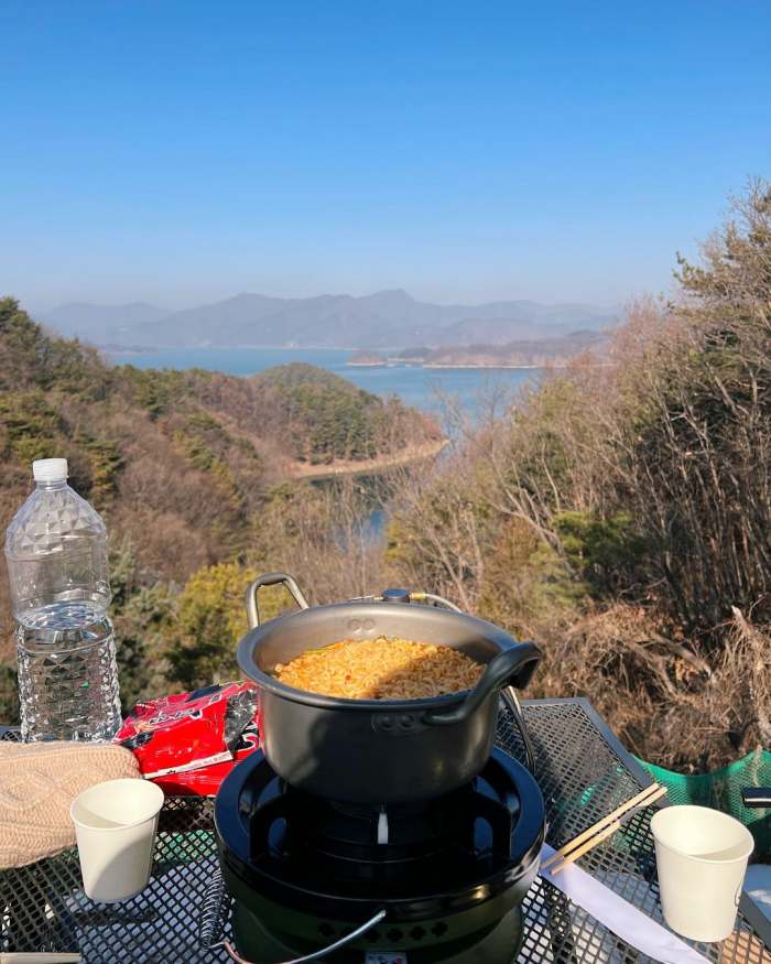 충주 맛집 추천 생방송투데이 악어봉 충주호 월악산 전망 뷰맛집 캠핑라면 커피 오늘방송 보고 먹고 즐기고 3GO
