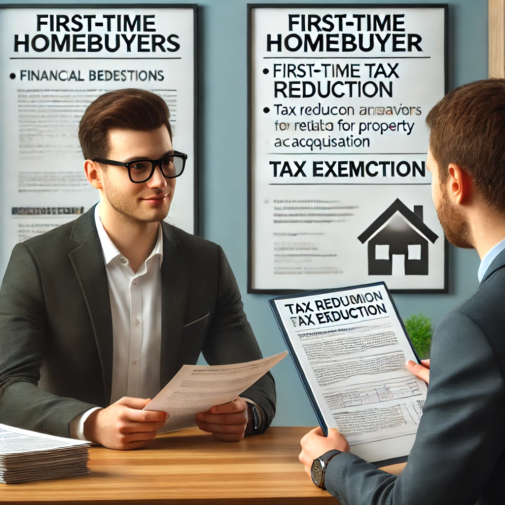 생애최초 취득세 감면 관련 사진