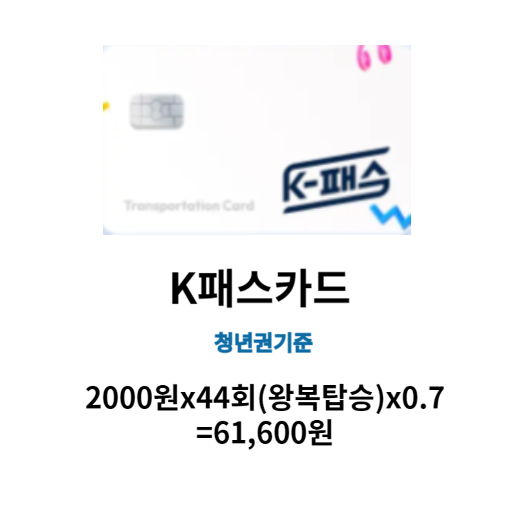 기후동행카드vsK패스카드