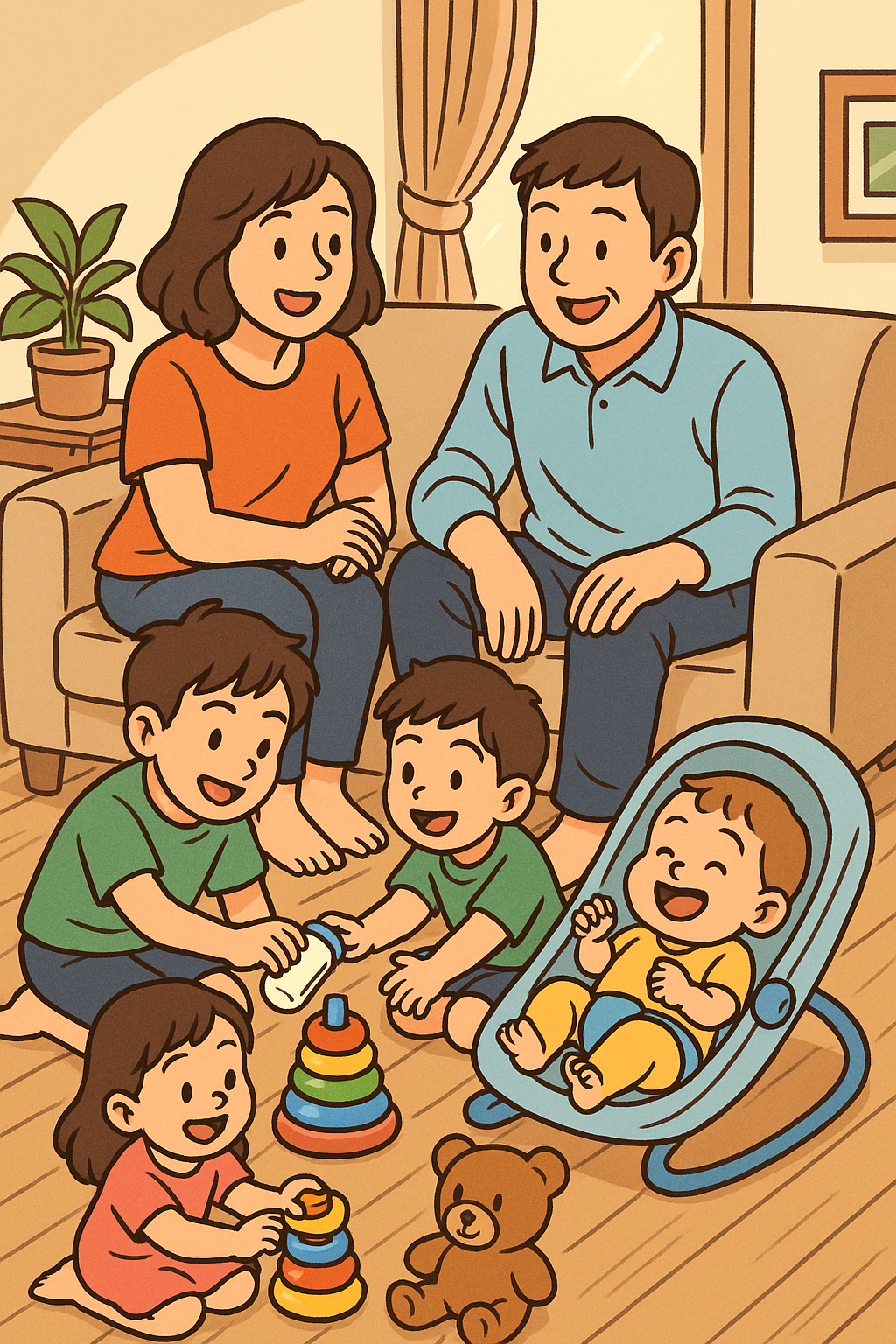 아이 셋 이상 다자녀 가구를 위한 육아비용 절감 꿀팁 총정리 (2025년 최신 기준)