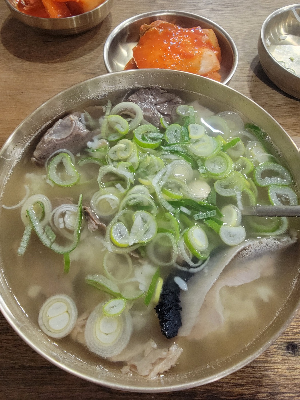 곰탕과 반찬