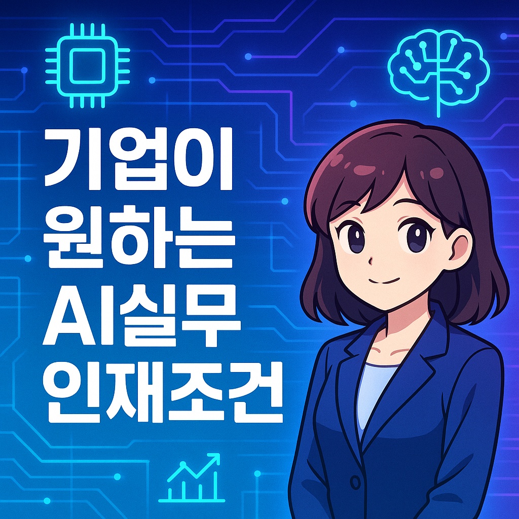 기업이 원하는 AI실무 인재 조건