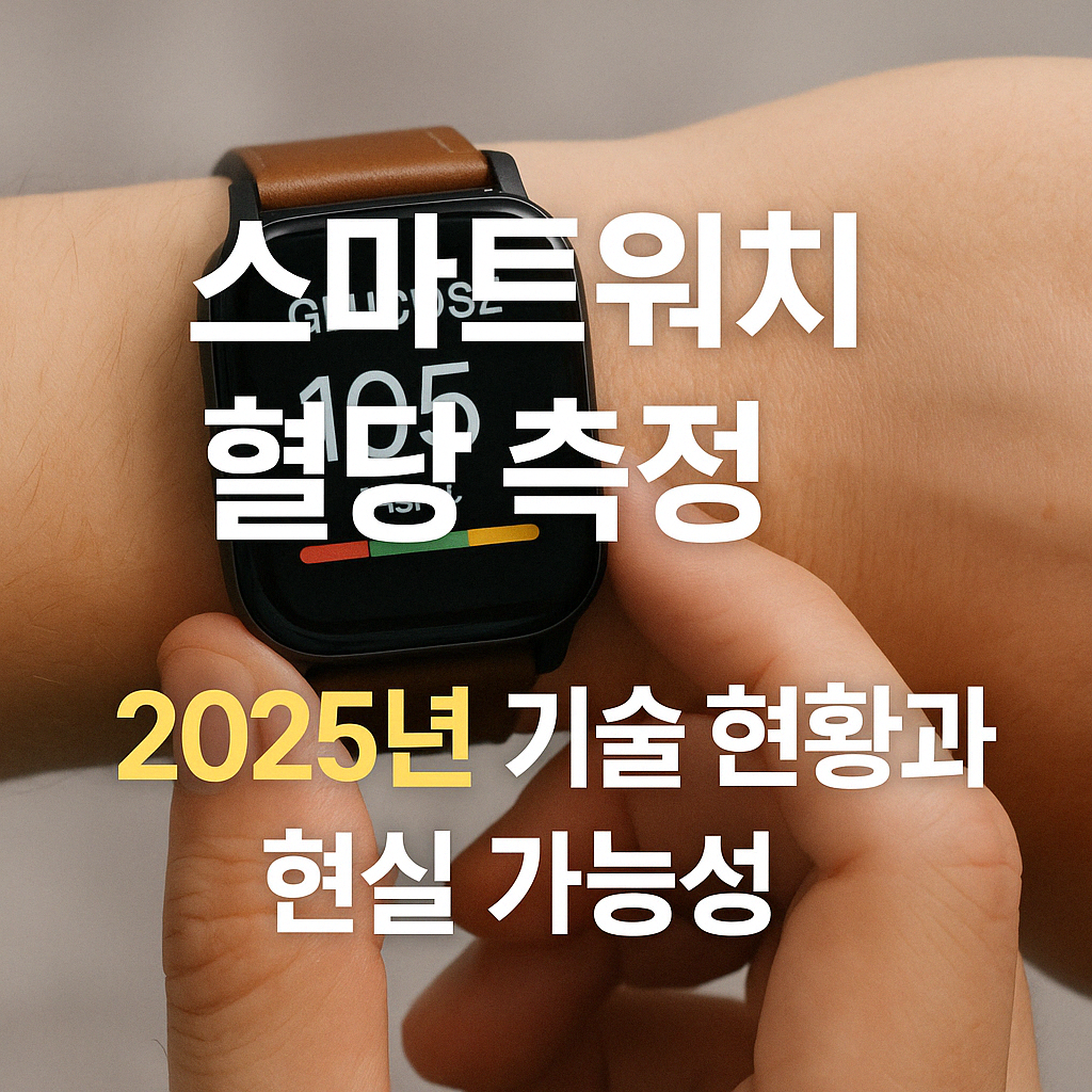 스마트워치 혈당 측정 &ndash; 2025년 기술 현황과 현실 가능성