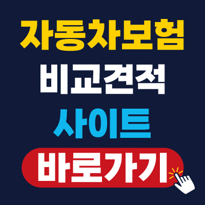 자동차 보험료 비교 견적 사이트
