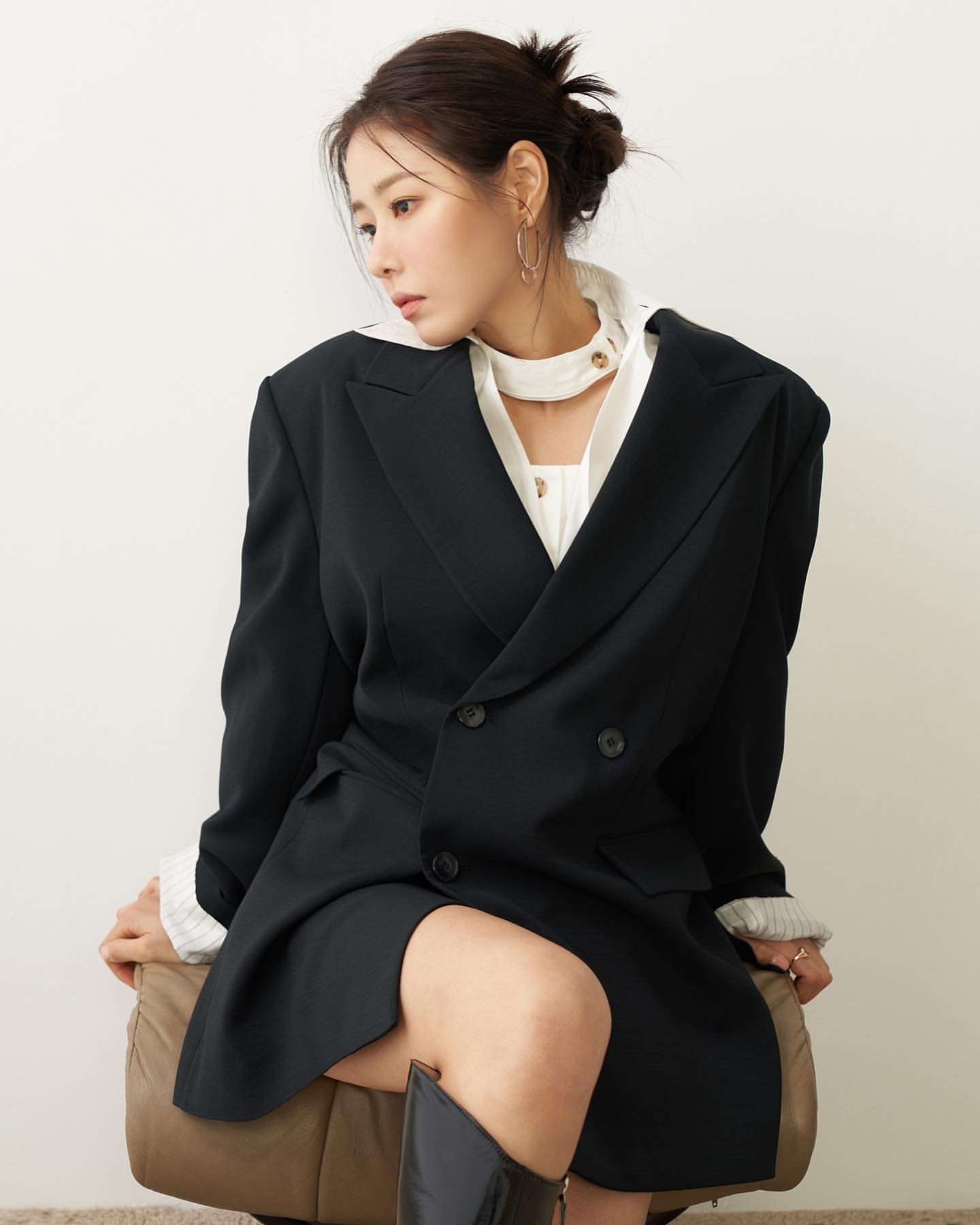 박하나 외투