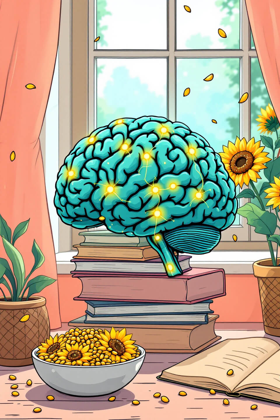 해바라기씨 사진입니다.