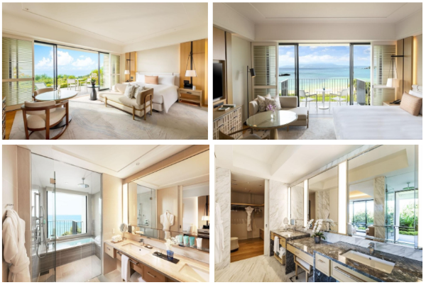 할레쿨라니 오키나와 리조트 객실과 욕실