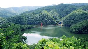 칠갑산 등산코스 지도