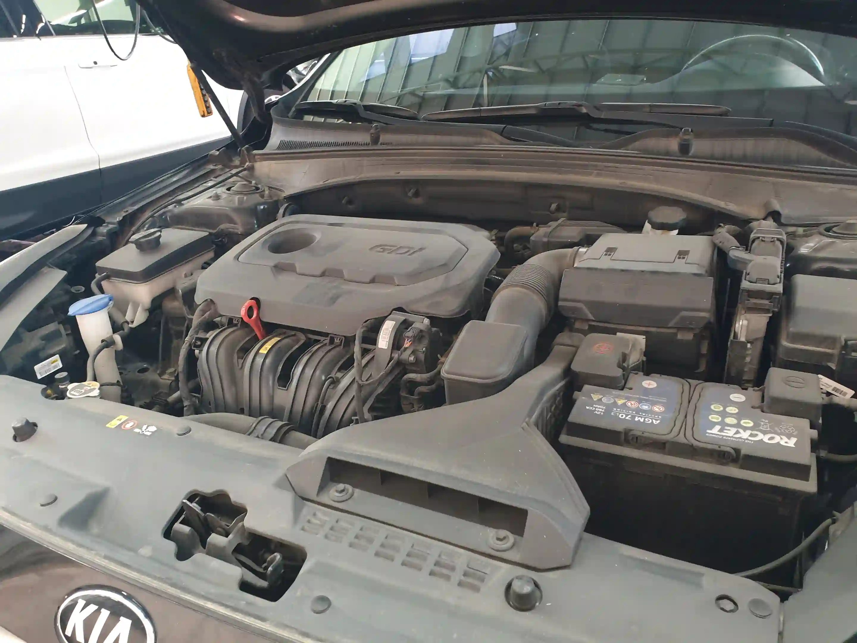 엔진 룸 상태 확인