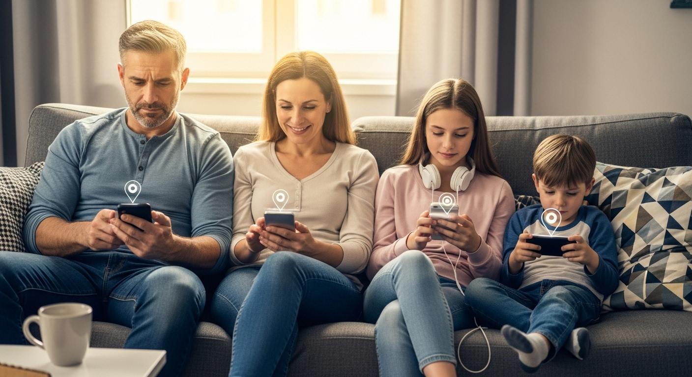가족 핸드폰 위치추적 서비스