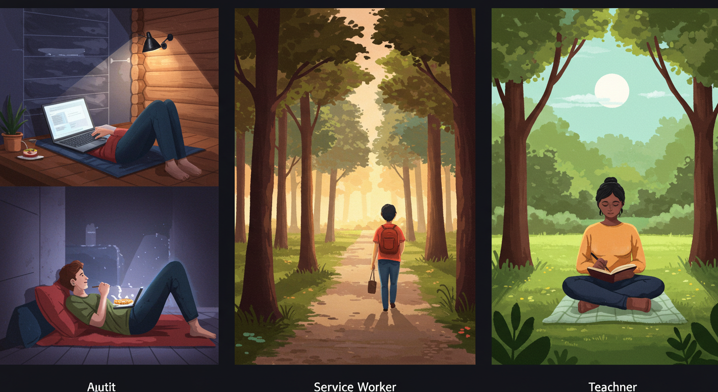 스트레스 많은 직군(IT, 서비스업, 교육직) 여행지