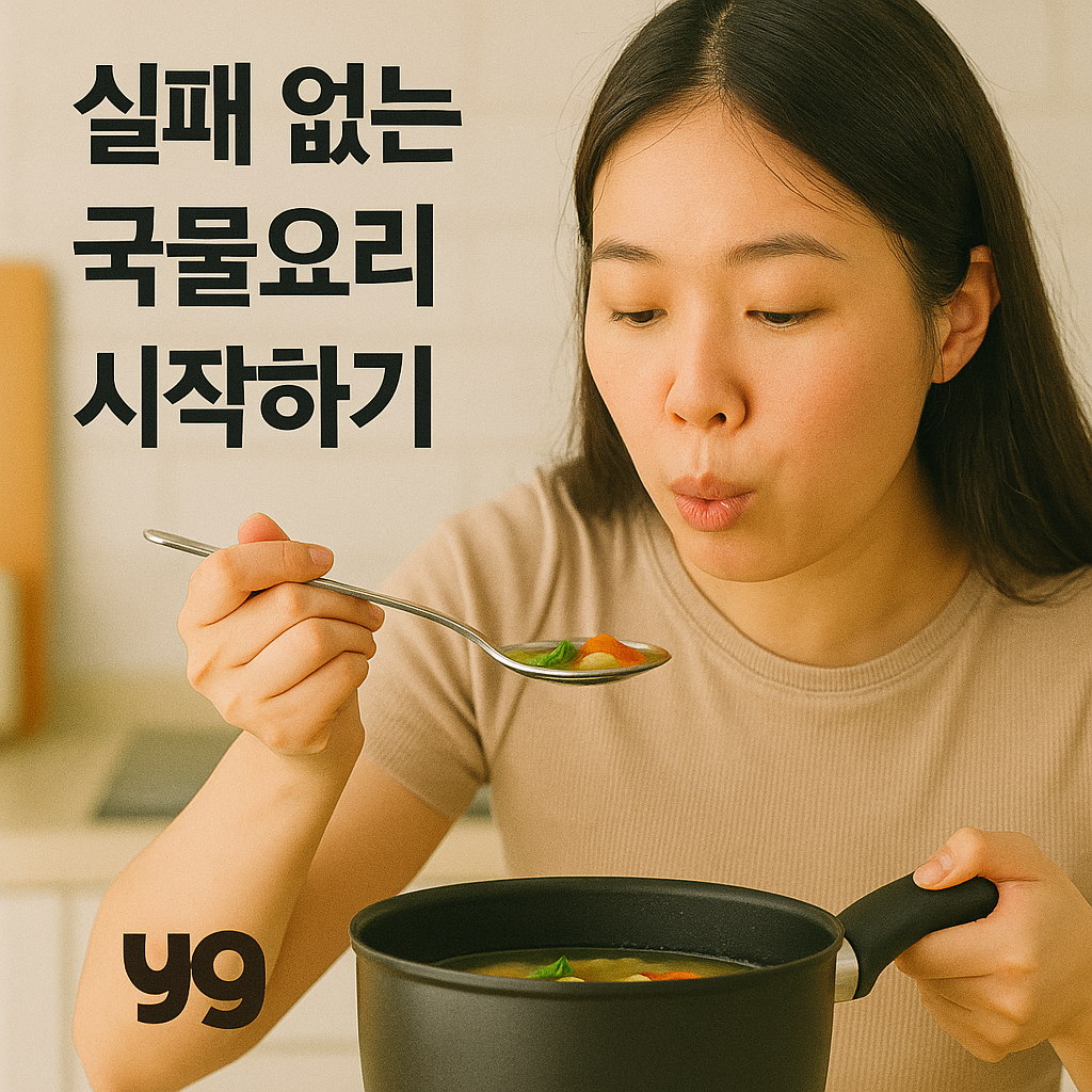 실패 없는 국물요리 시작하기