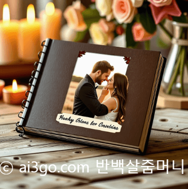 발렌타인데이 인기 선물 추천 BEST 10 7위 맞춤제작 아이템 연인앨범