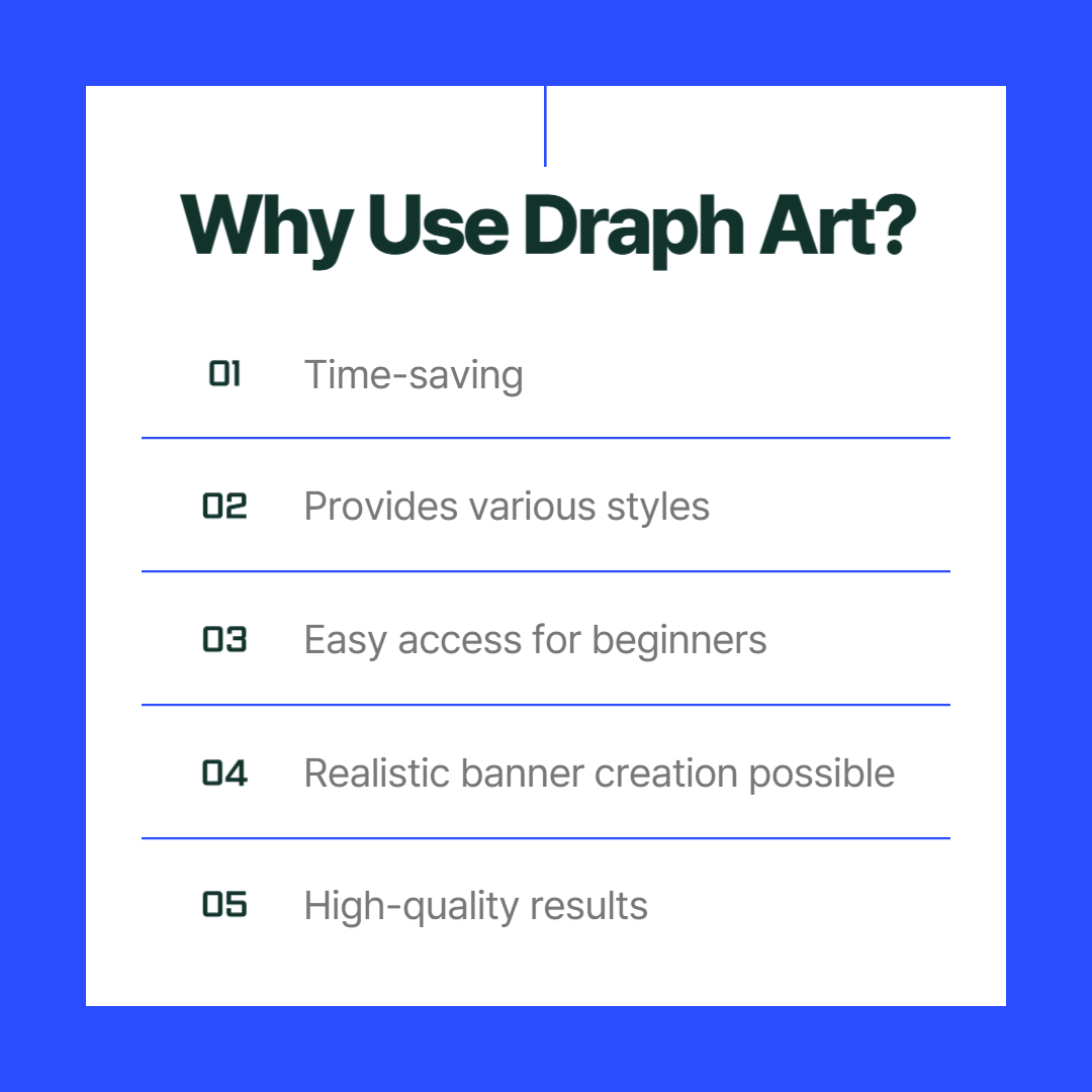 Benefits of AI Generated Banners: Why Use Draph Art