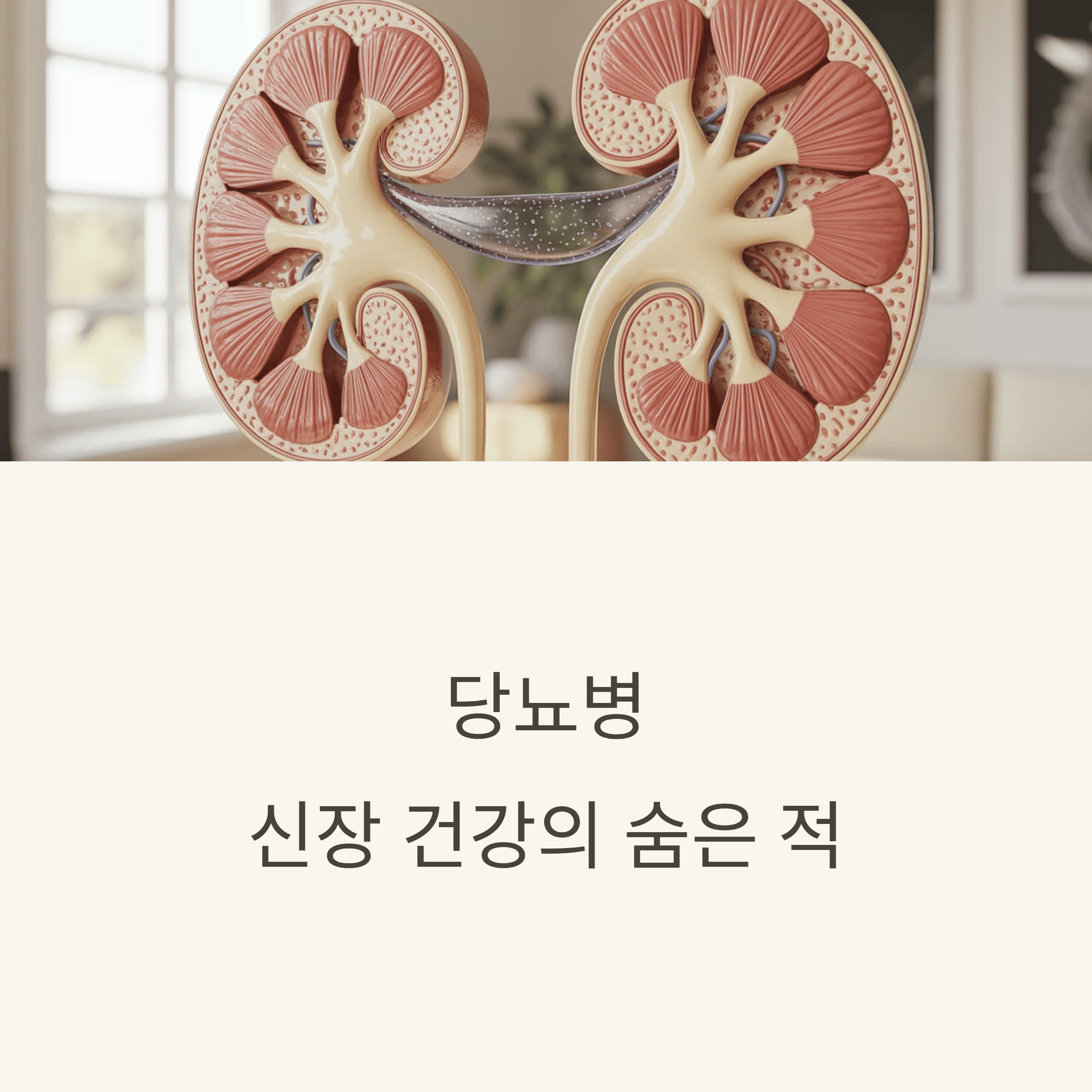 당뇨가 신장을 갉아먹기 전에 관리하는 법