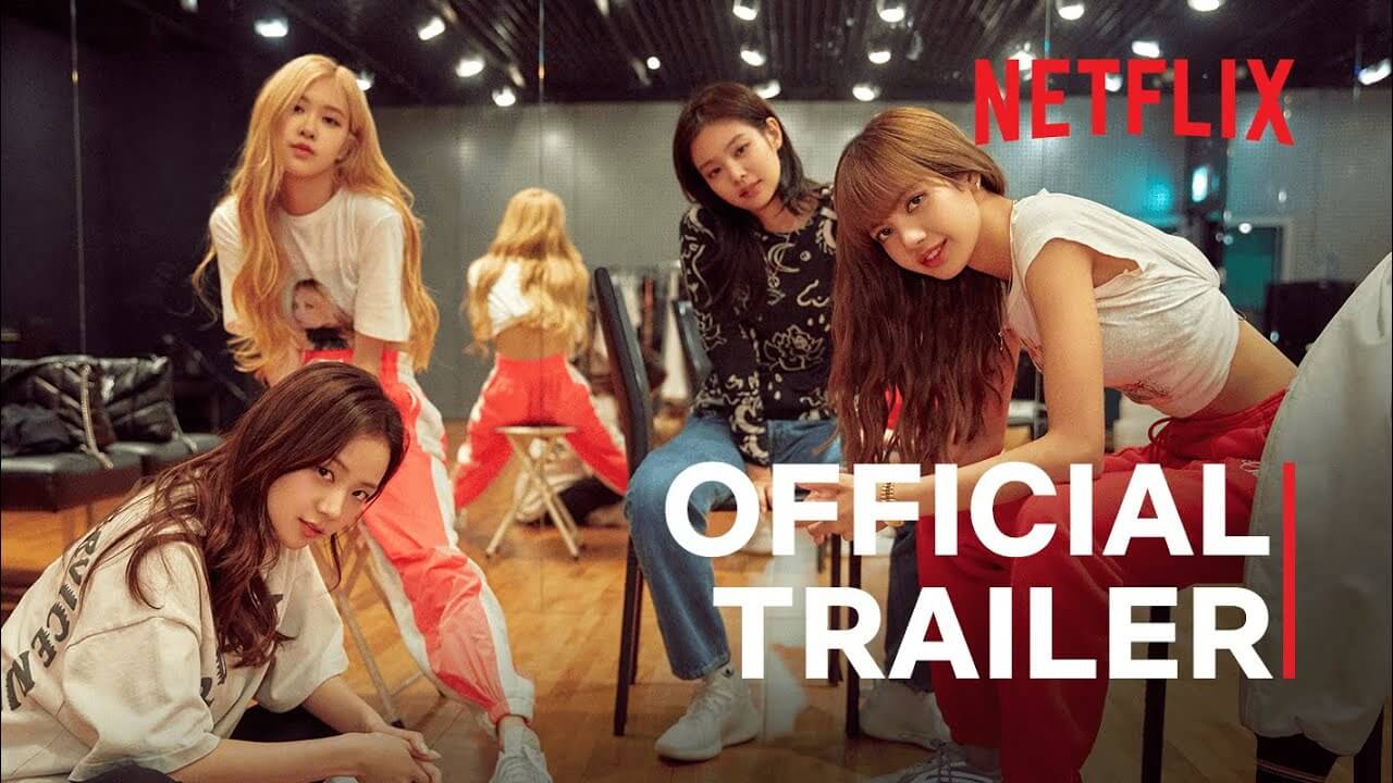 넷플릭스에 있는 BLACKPINK 주연 다큐멘터리 영화 Light Up Up Sky의 official trailer