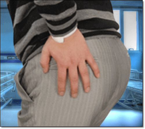 고관절 통증이 있는 노인