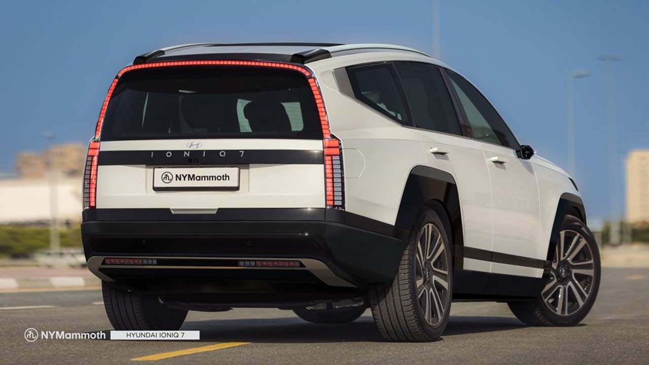 현대자동차 대형 전기 SUV 아이오닉 7 예상도