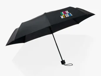 컬러로고 3단 우양산