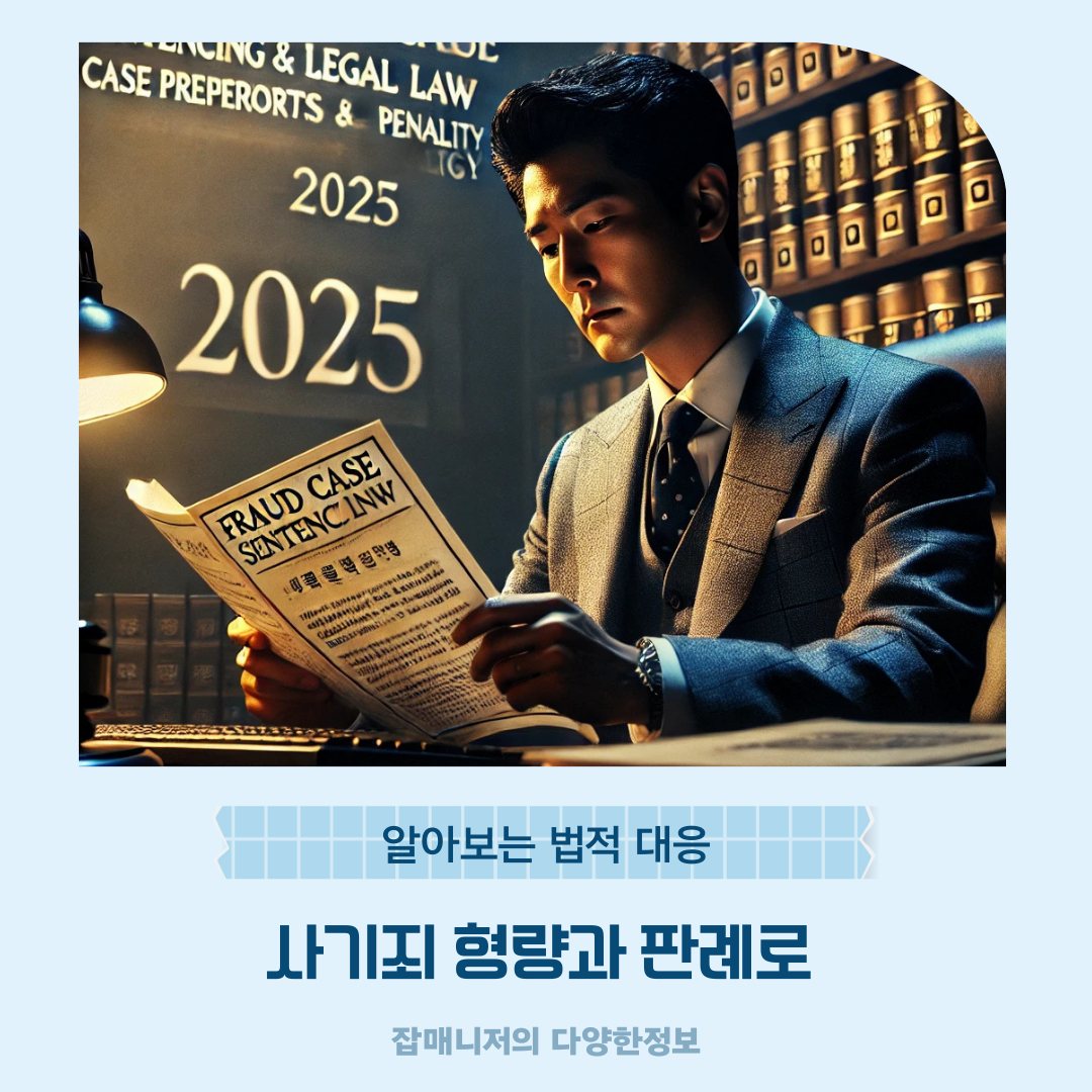 사기죄 형량과 판례로 알아보는 법적 대응