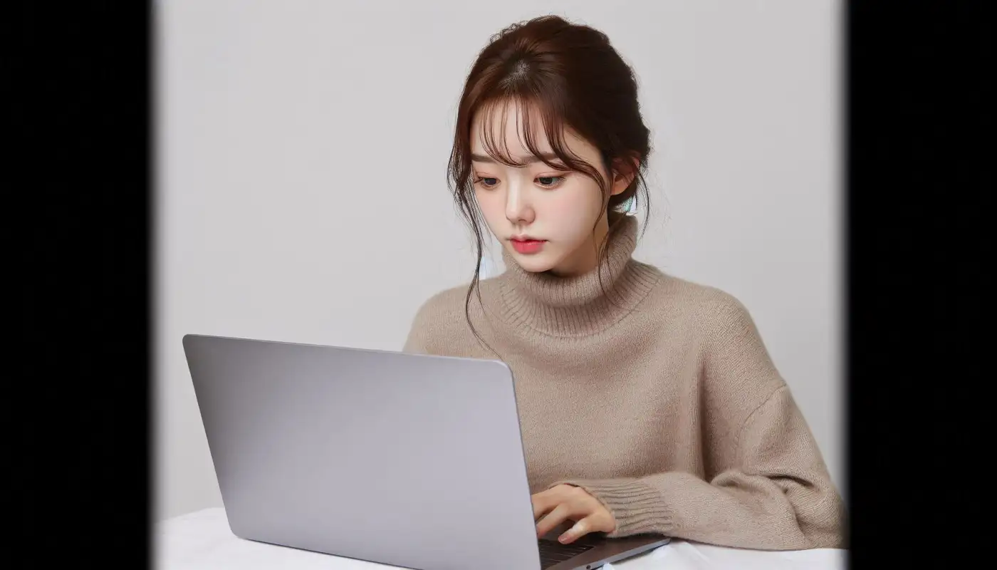 건강보험-피부양자-소득요건을-알아보는-여성의-모습