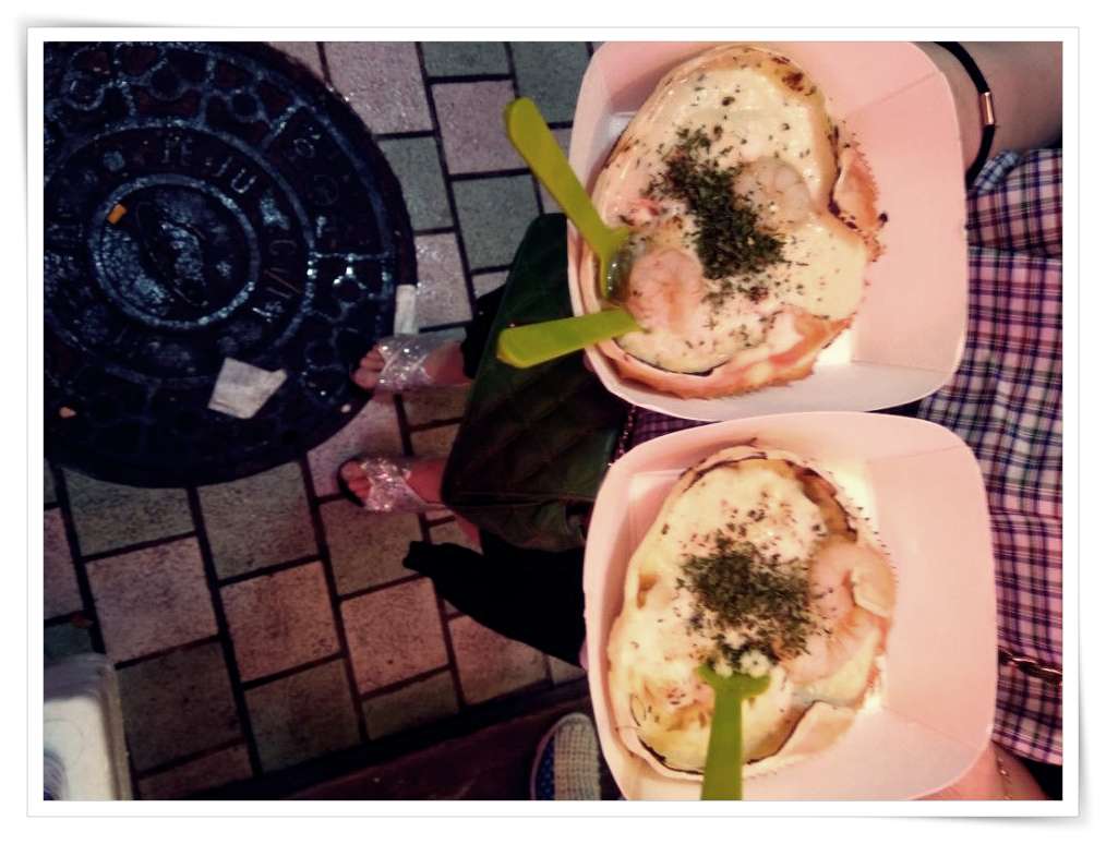 동문시장 가리비구이