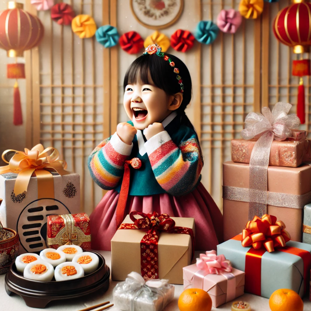 설날 어린이 선물