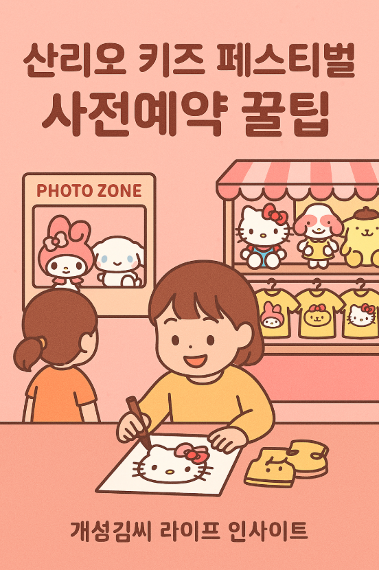 산리오 키즈 페스티벌,하남 스타필드 체험,산리오 사전예약 방법,산리오 굿즈,유료 체험존 후기,산리오 포토존,주차 정보