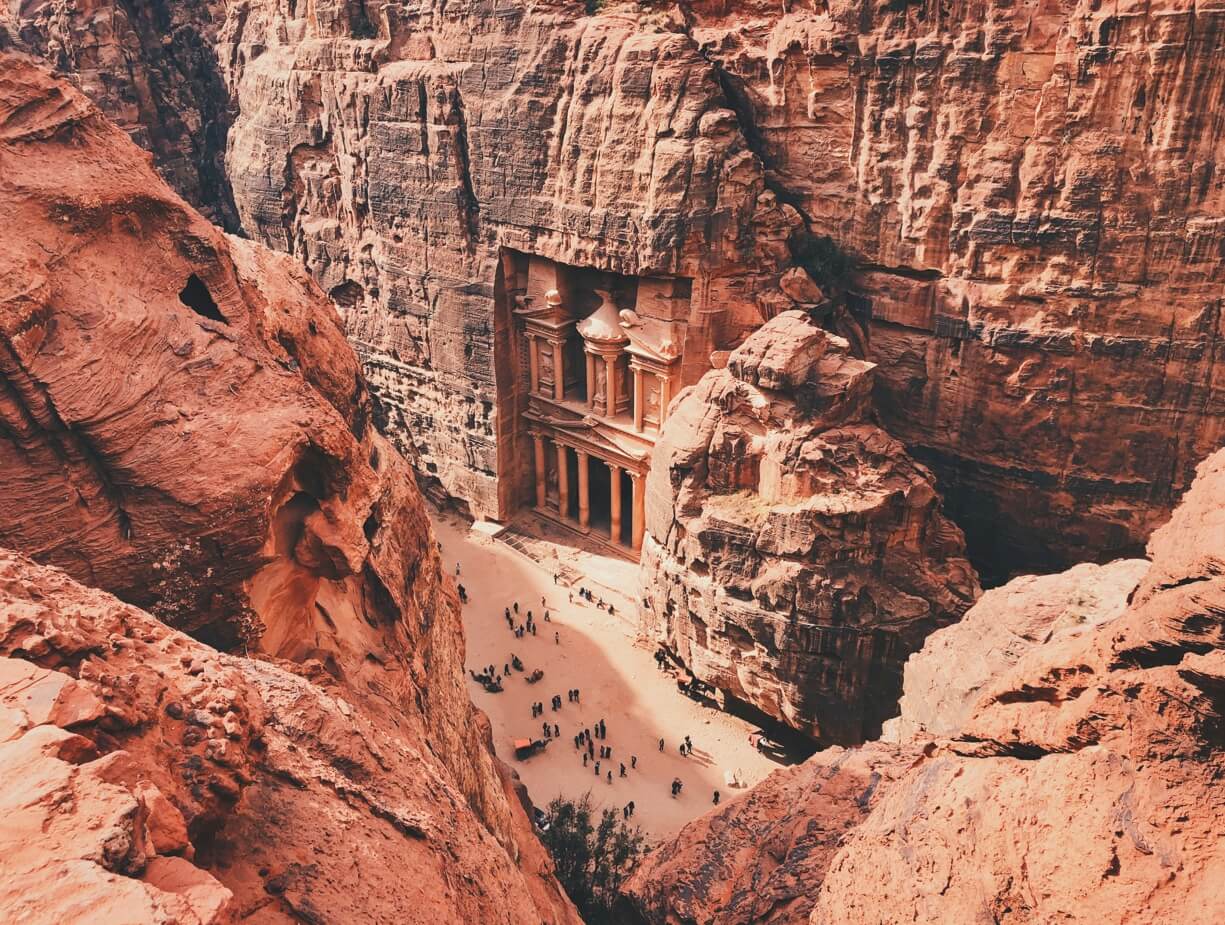 요르단 유적지 사진