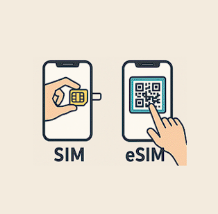 Roaming - SIM &amp; eSIM