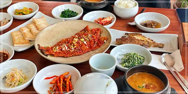 상주 맛집 산초 기름 두부구이