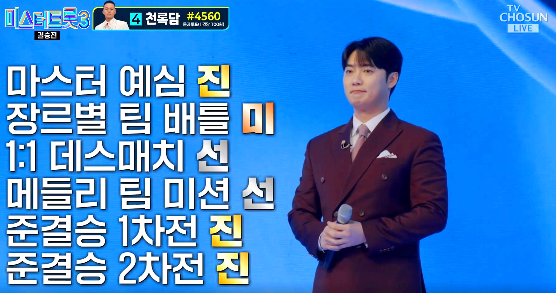 미스터트롯3 결승전